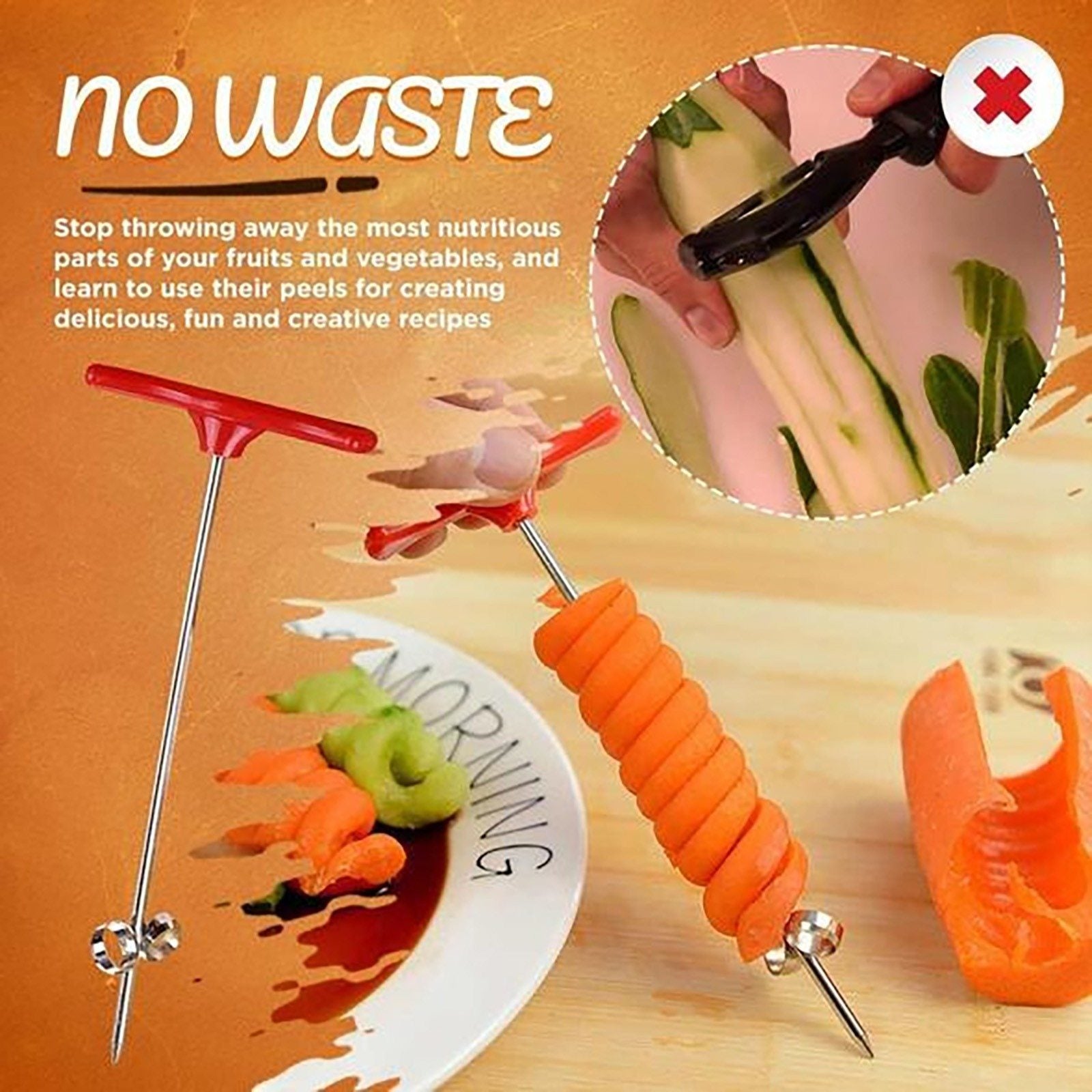 SpiralCutter™ - Cut Perfect and Spiral!
