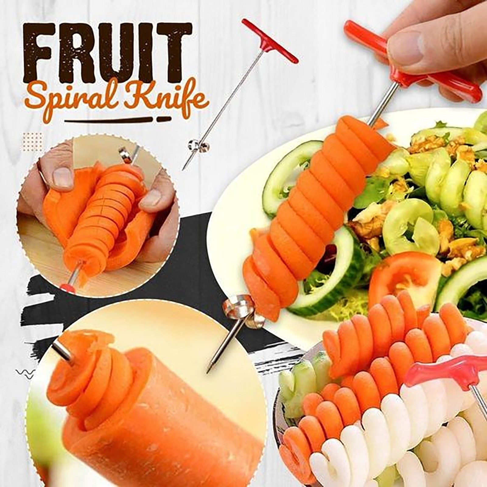 SpiralCutter™ - Cut Perfect and Spiral!
