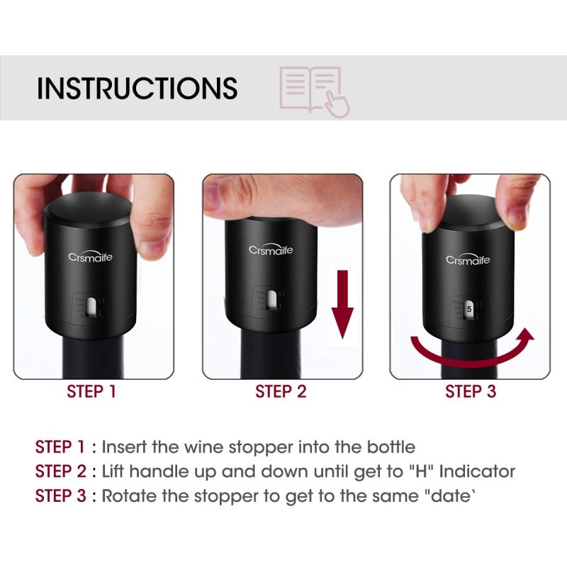 VacuumCap™ - Do not let Air Enter your Bottle!