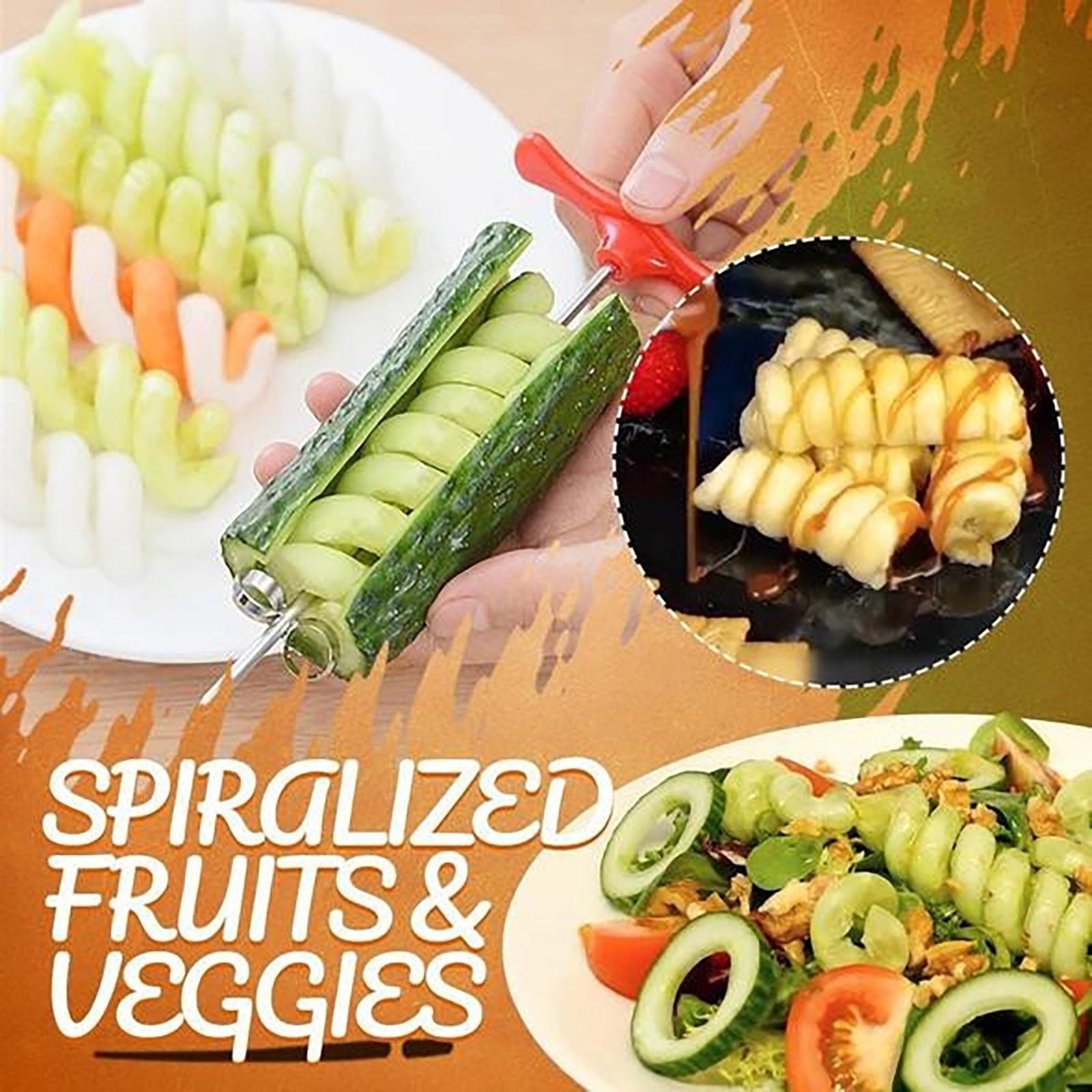 SpiralCutter™ - Cut Perfect and Spiral!